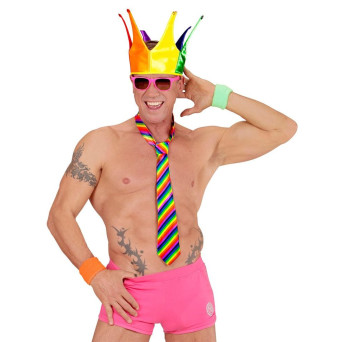 Corbata de Rainbow para Adulto