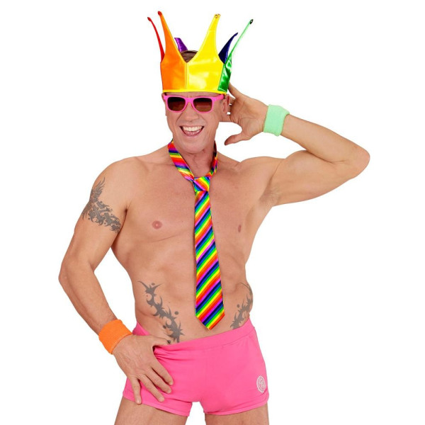 Corbata de Rainbow para Adulto