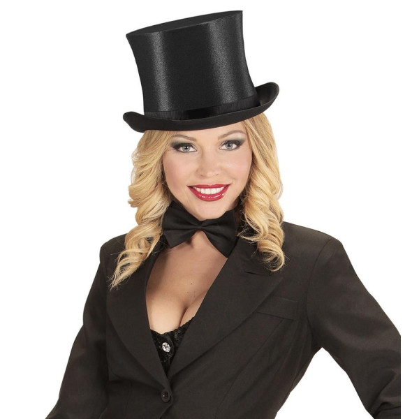 Sombrero de Copa de color Negro para Adulto