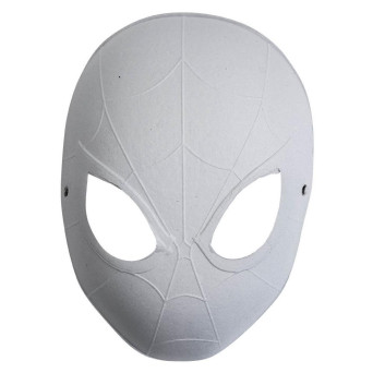 Máscara para Pintar con forma de Superhéroe Spider