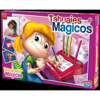 Tatuajes Mágicos de color Rosa