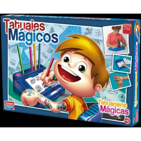 Tatuajes Mágicos de color Azul