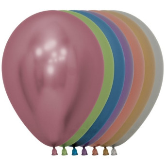 Globo Látex R5 de 13 Centímetros 50 Unidades acabado Reflex de Sempertex