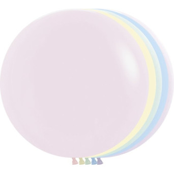 Globo Látex R24 de 60 Centímetros acabado Pastel de Sempertex