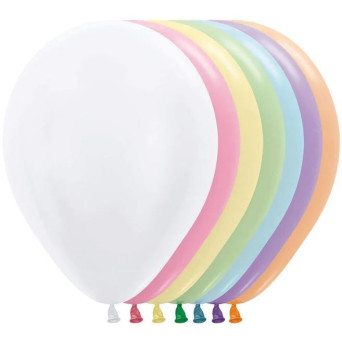 Globo Látex R5 de 13 Centímetros 100 Unidades acabado Satin de Sempertex