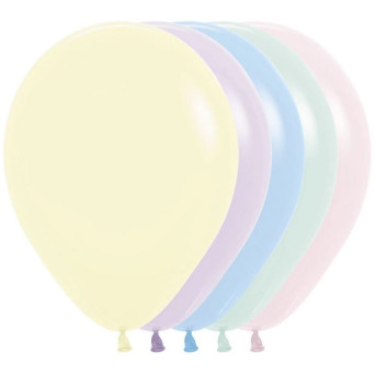 Globo Látex R18 de 45 Centímetros acabado Pastel de Sempertex