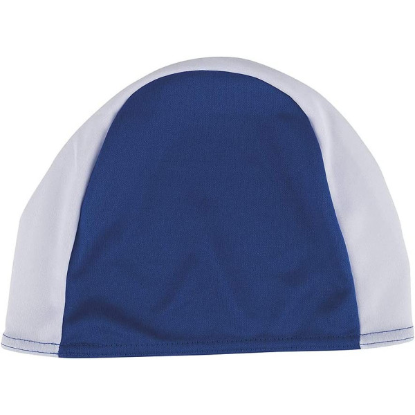 Gorro Blanco y Azul de Poliéster para Waterpolo