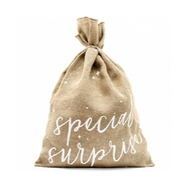 Saco de Yute Special Surprise de 40 x 55 Centímetros