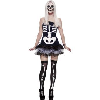 Disfraz de Esqueleto Fever para Adulto