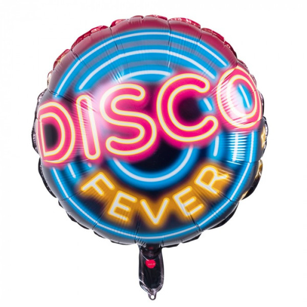 Globo Foil de Disco Fever de 45 Centímetros