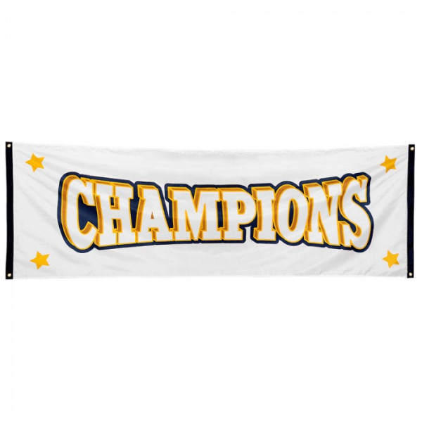 Banner de Champions de 74 x 220 Centímetros