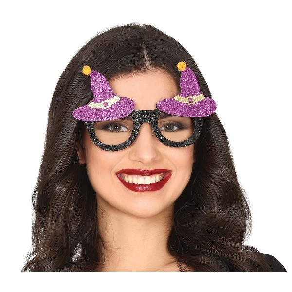 Gafas de Gorro de Bruja para Adulto