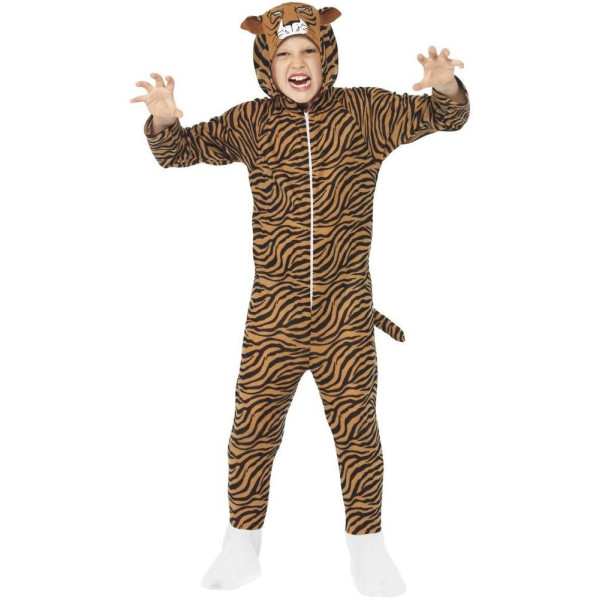 Disfraz de Tigre de color Marrón Infantil