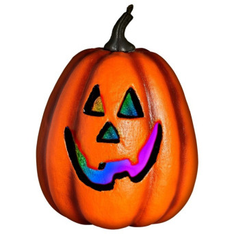 Calabaza de 23 Centímetros con luces Led