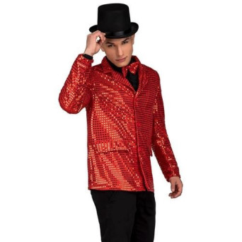 Chaqueta de Showman de color Rojo para Adulto