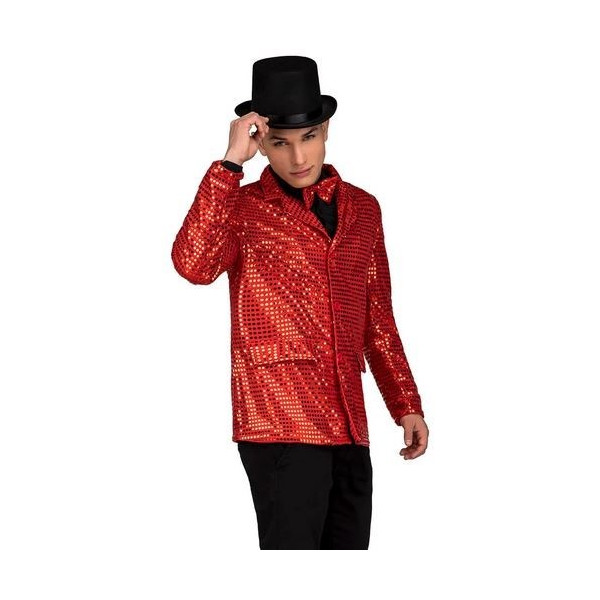 Chaqueta de Showman de color Rojo para Adulto