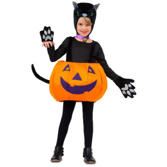 Disfraz de Gato Calabaza Infantil