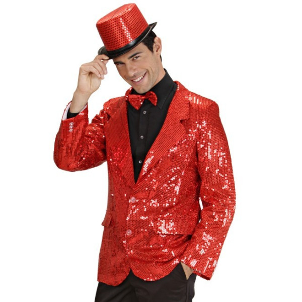 Chaqueta de Showtime de color Rojo para Adulto