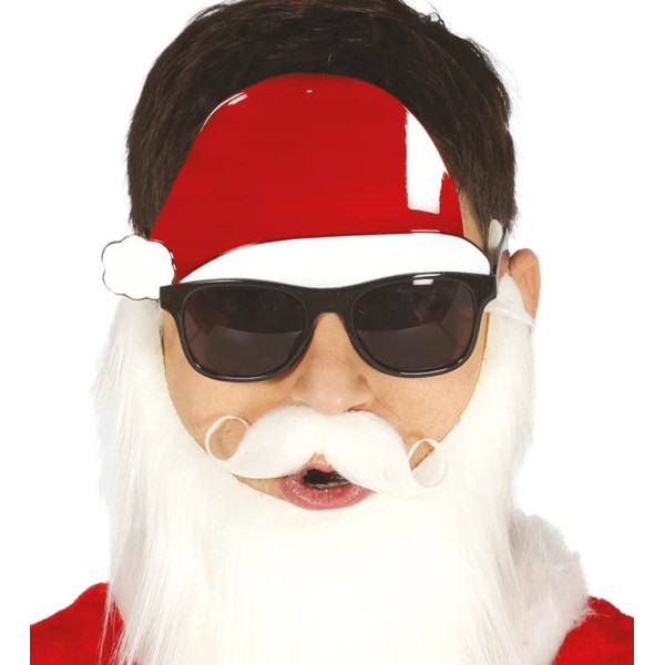 Gafas de Papá Noel con Gorro