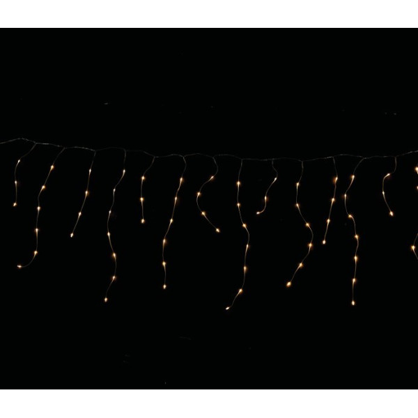 Cortina de 180 LED´s Blanco de 3,50 x 0,50 Metros para Exterior
