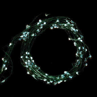 Hilo Verde de 100 LED´s Blanco Multifunción de 10 Metros