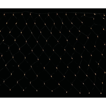 Red de 160 LED´s Blanco Cálido de 2 x 1,5 Metros Multifunción para Exterior