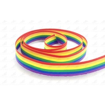 Cinta de Bandera LGTBI de 15 Milímetros x 1 Metro