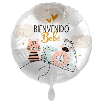 Globo Foil de Bienvenido Bebé de 43 Centímetros