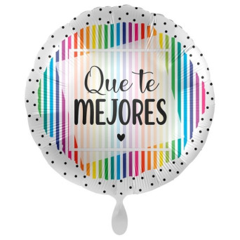Globo Foil de Que Te Mejores de 43 Centímetros