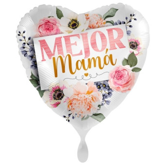 Globo Foil de Mejor Mamá de 43 Centímetros