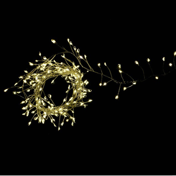 Hilo de 200 LED´s Blanco Cálido de 2,20 Metros