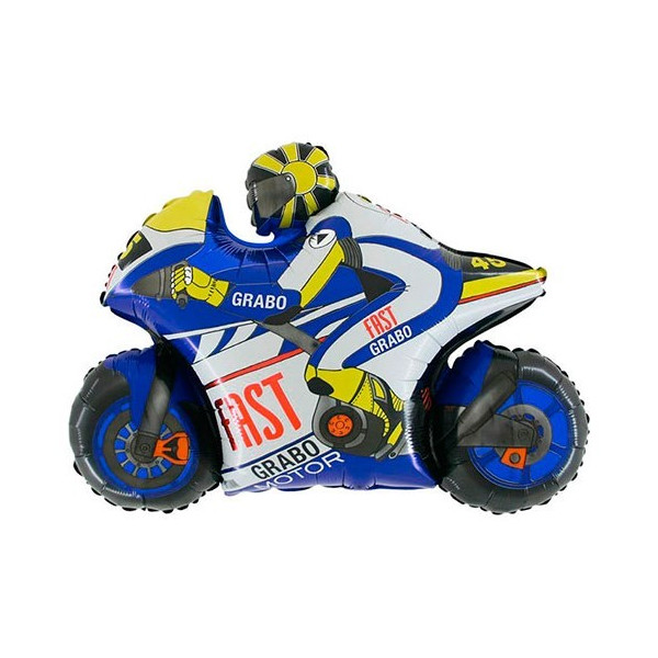 Globo Foil de Moto GP de 76 Centímetros