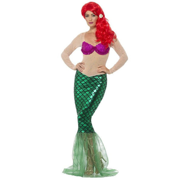 Disfraz de Sirena Sexy Deluxe para Adulto