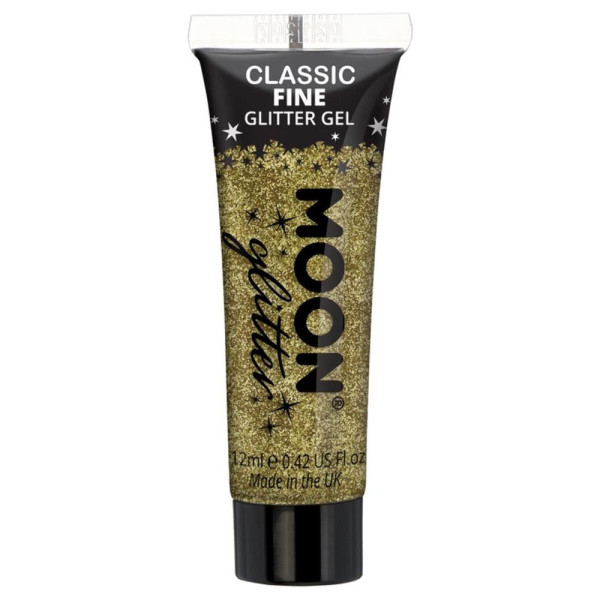 Purpurina Fina en Gel Moon Glitter Classic Fine de 12 Mililitros Varios Colores