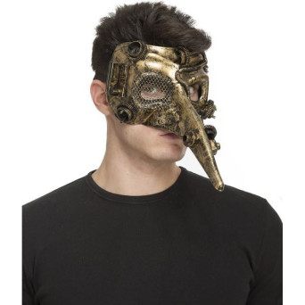 Máscara de Steampunk de color Cobre para Adulto