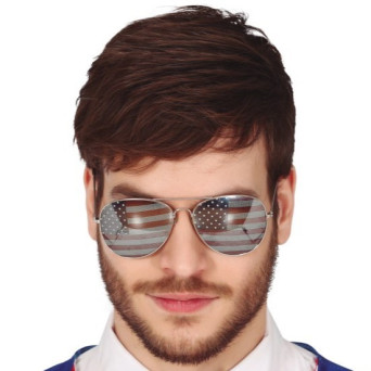 Gafas de Aviador Americano para Adulto