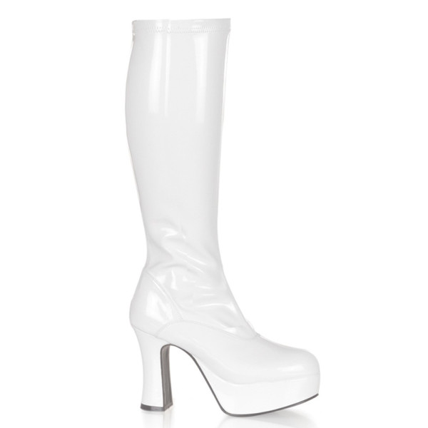 Bota Exótica-2000 de color Blanco de Pleaser para Adulto