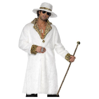 Disfraz de Chulo de color Blanco para Adulto