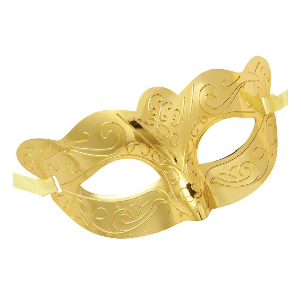 Antifaz de color Oro Metalizado para Adulto