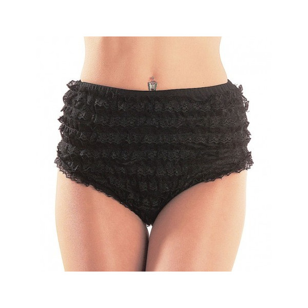 Braga de Encaje de color Negro para Adulto