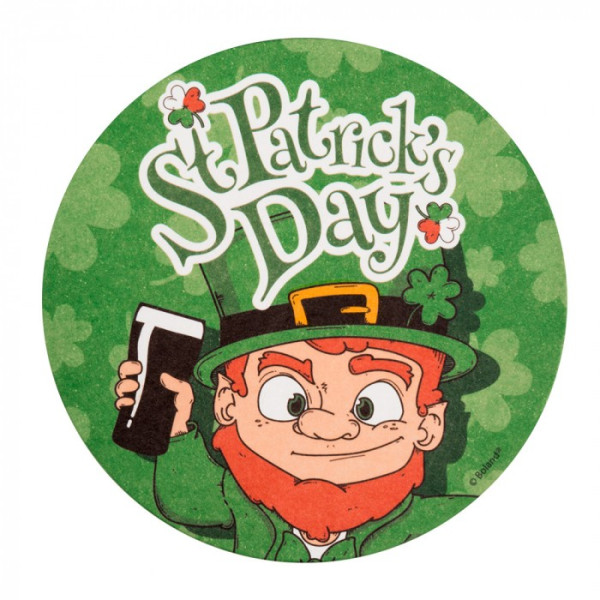 Posavaso de San Patrick´s Day 10 Unidades de 10 Centímetros