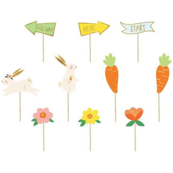 Topper de Búsqueda de Huevos 10 Unidades de 20 Centímetros