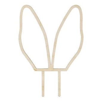 Topper de Orejas de Conejo de 20 Centímetros