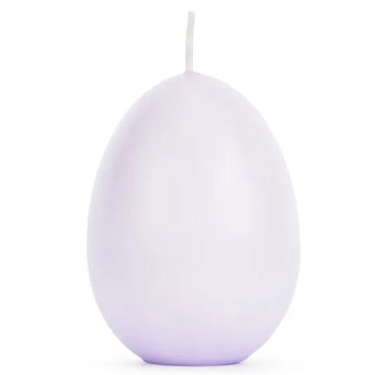 Vela de Huevo de 10 Centímetros de color Violeta