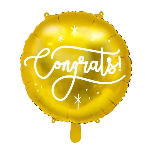 Globo Foil de Congrats! de 35 Centímetros