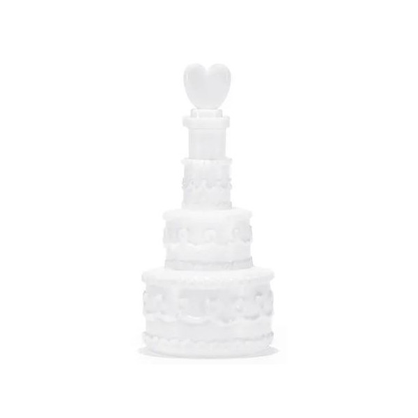 Tarta de Pompas de Jabón de color Blanco