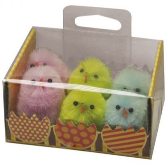 Pollito 6 Unidades de 3,5 Centímetros