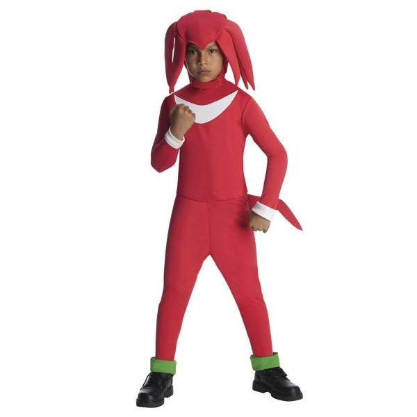 Disfraz de Knuchles Clásico de Sonic Infantil