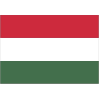 Bandera de Hungría de Poliéster Microperforada Reforzada