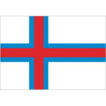 Bandera de Islas Feroe de Poliéster Microperforada Reforzada